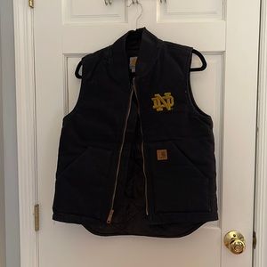 Notre Dame Carhartt vest